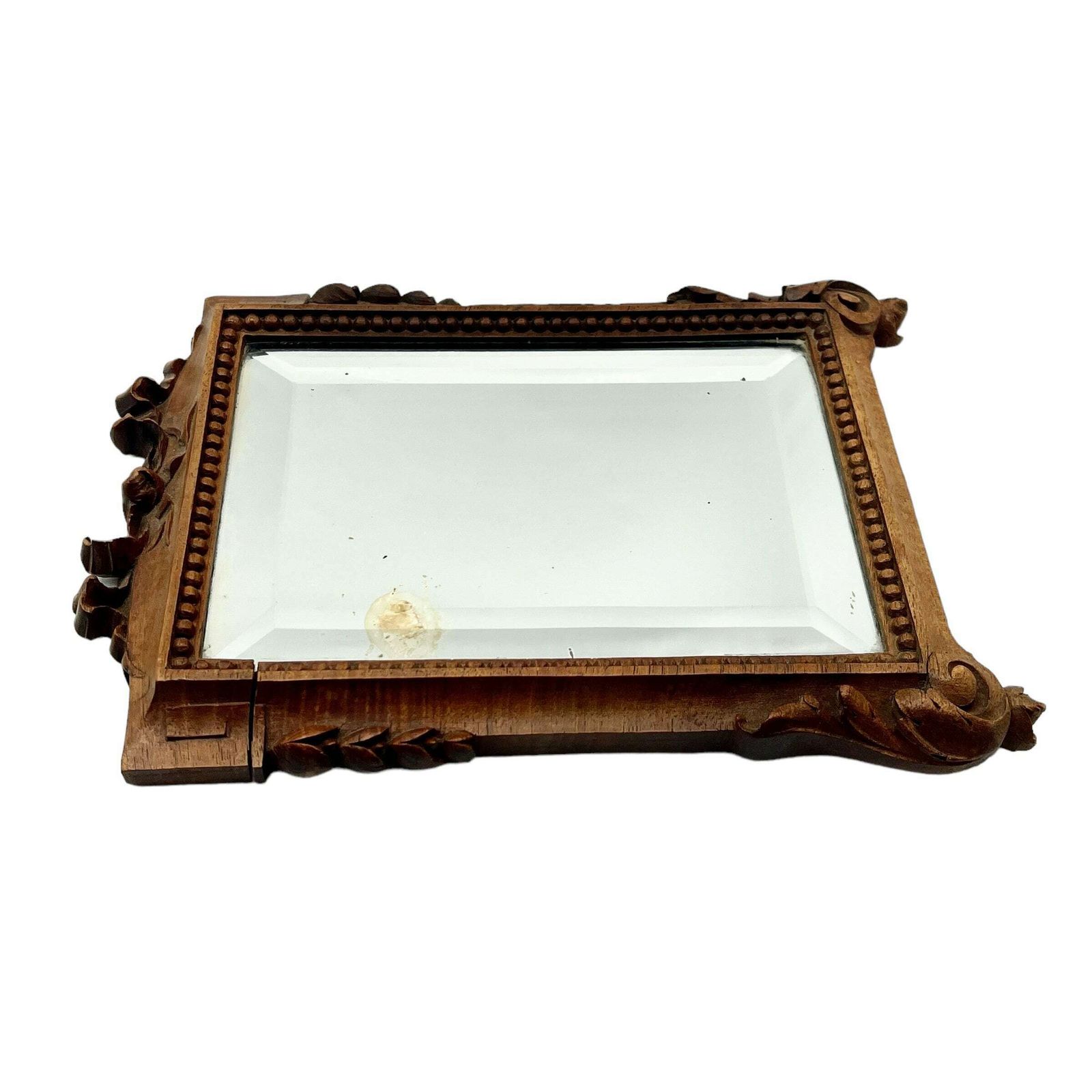 Antique French Table Bevelled Mirror   Bedroom Decor   Home Decor photo 58.0