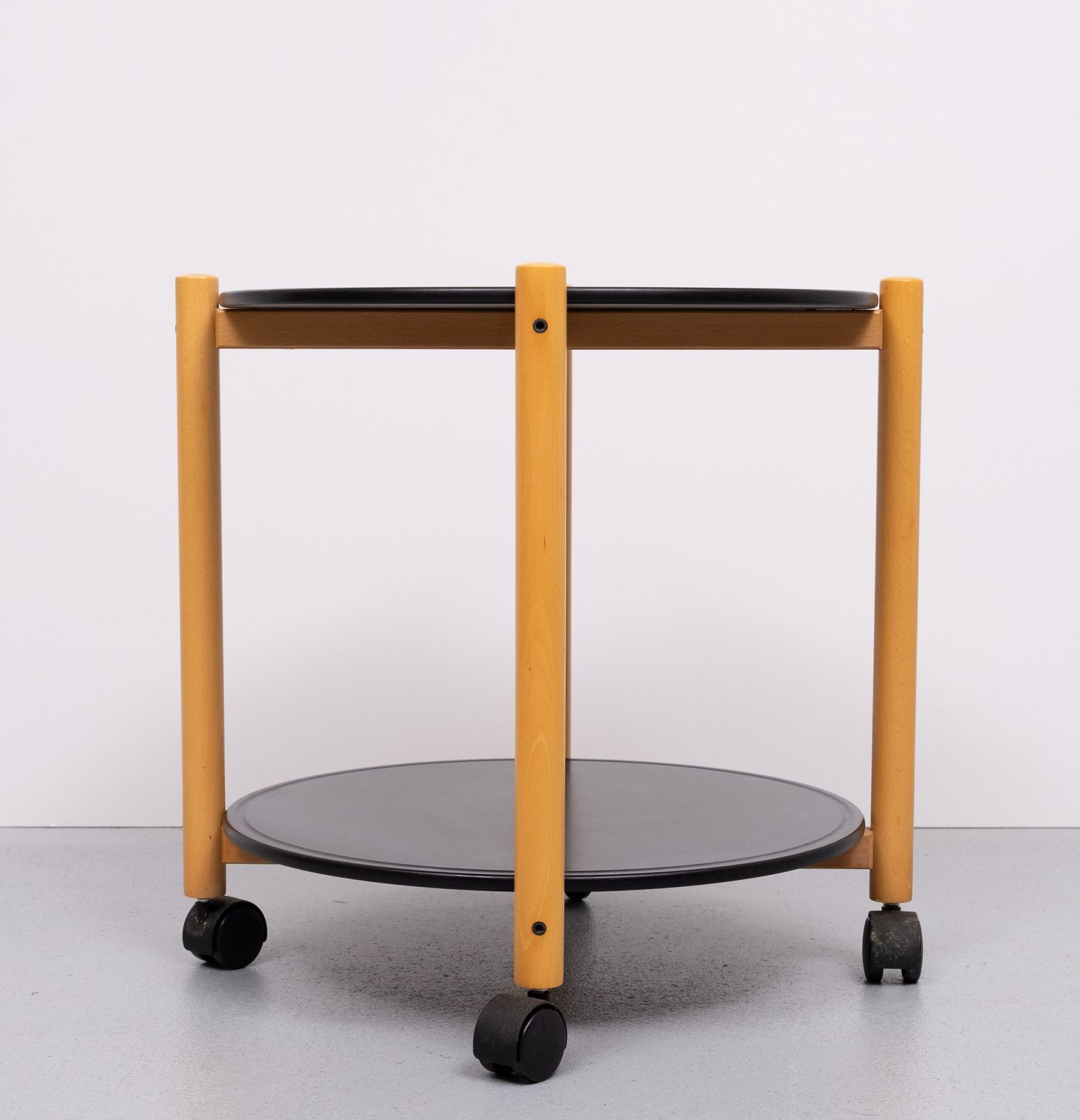 Scandinavian Modern Hyllinger Mobler Serving Card 1970s Denmark photo furniture