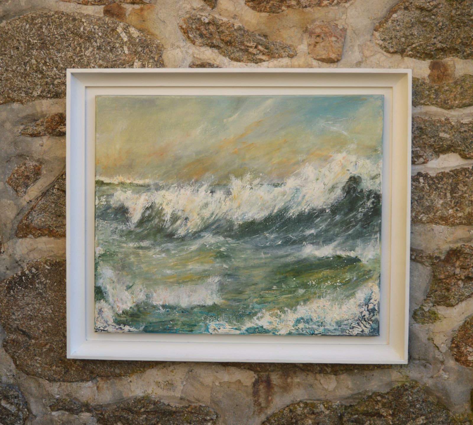 Sea Spray.  English Sea Scape By Penny Rumble photo furniture