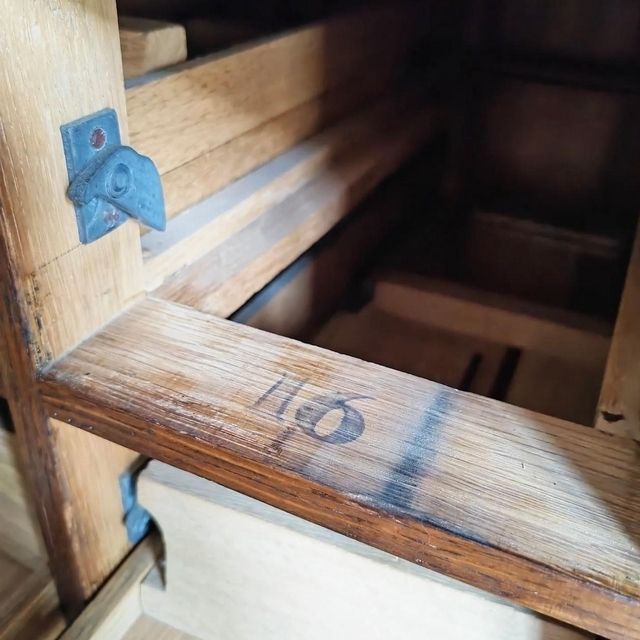 Antique Oak Libraco Drawers, 1900s photo vinterior