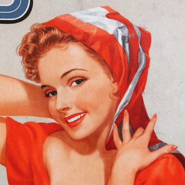 1940s Kb Radio And Television Advertising Woman