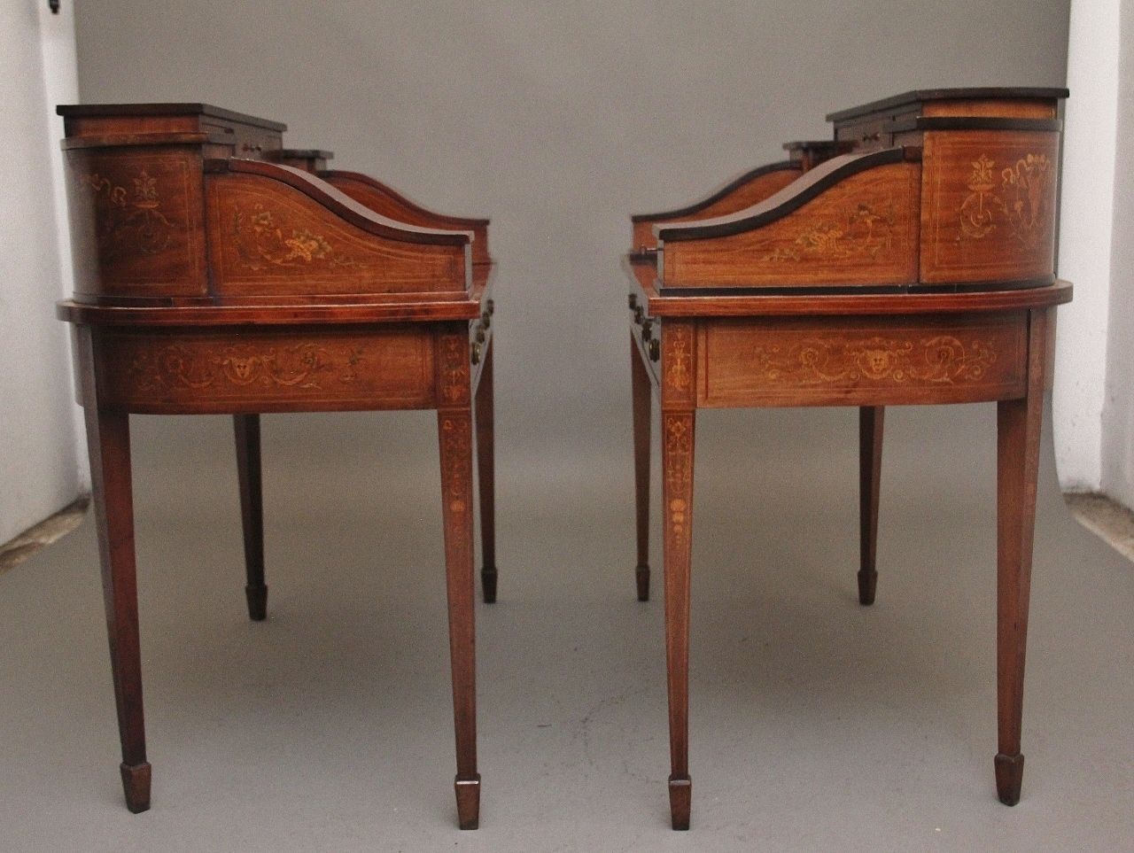Pair Of Early 20th Century Mahogany Carlton House Desk’s photo 15500.0