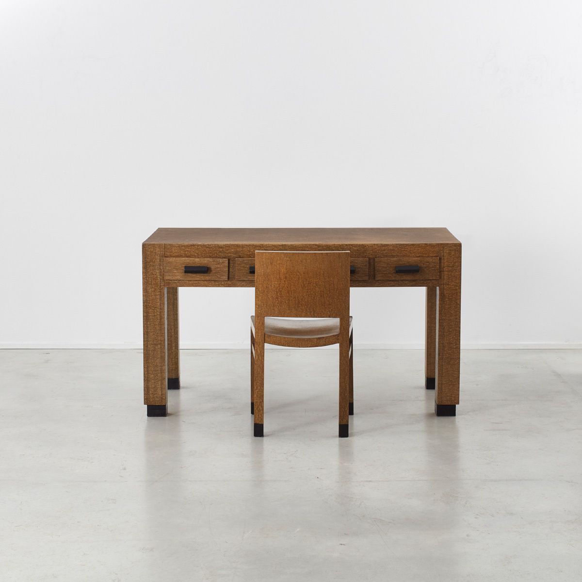 Montalcini & Pagano Desk And Chair Cartiere Giacomo Bosso, Italy, 1929 photo furniture