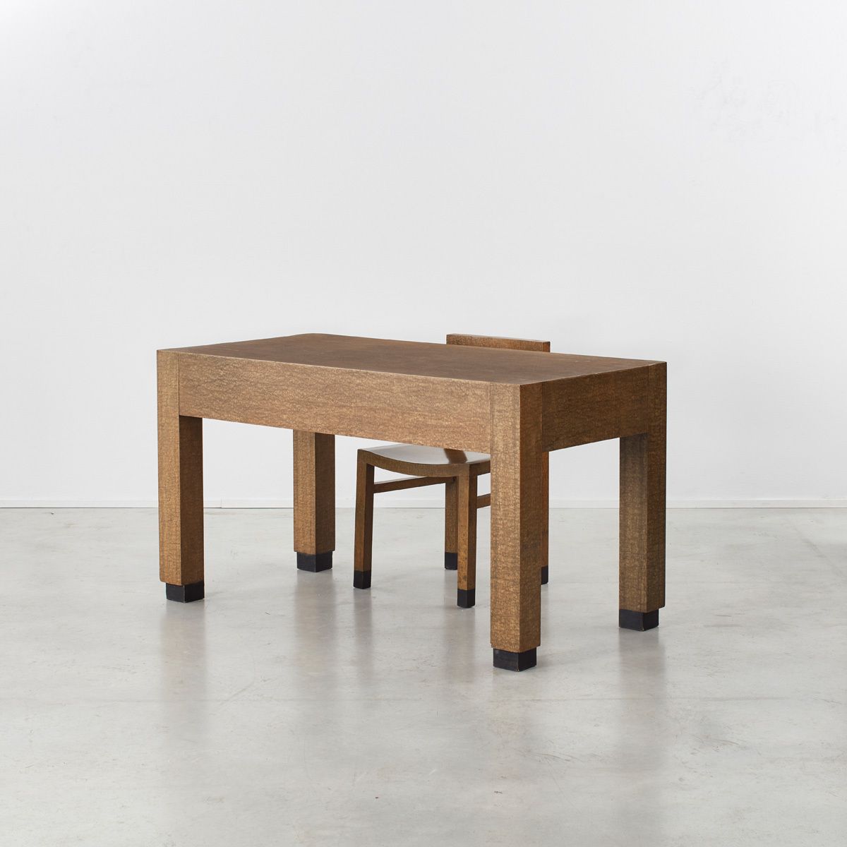 Montalcini & Pagano Desk And Chair Cartiere Giacomo Bosso, Italy, 1929 photo Furniture