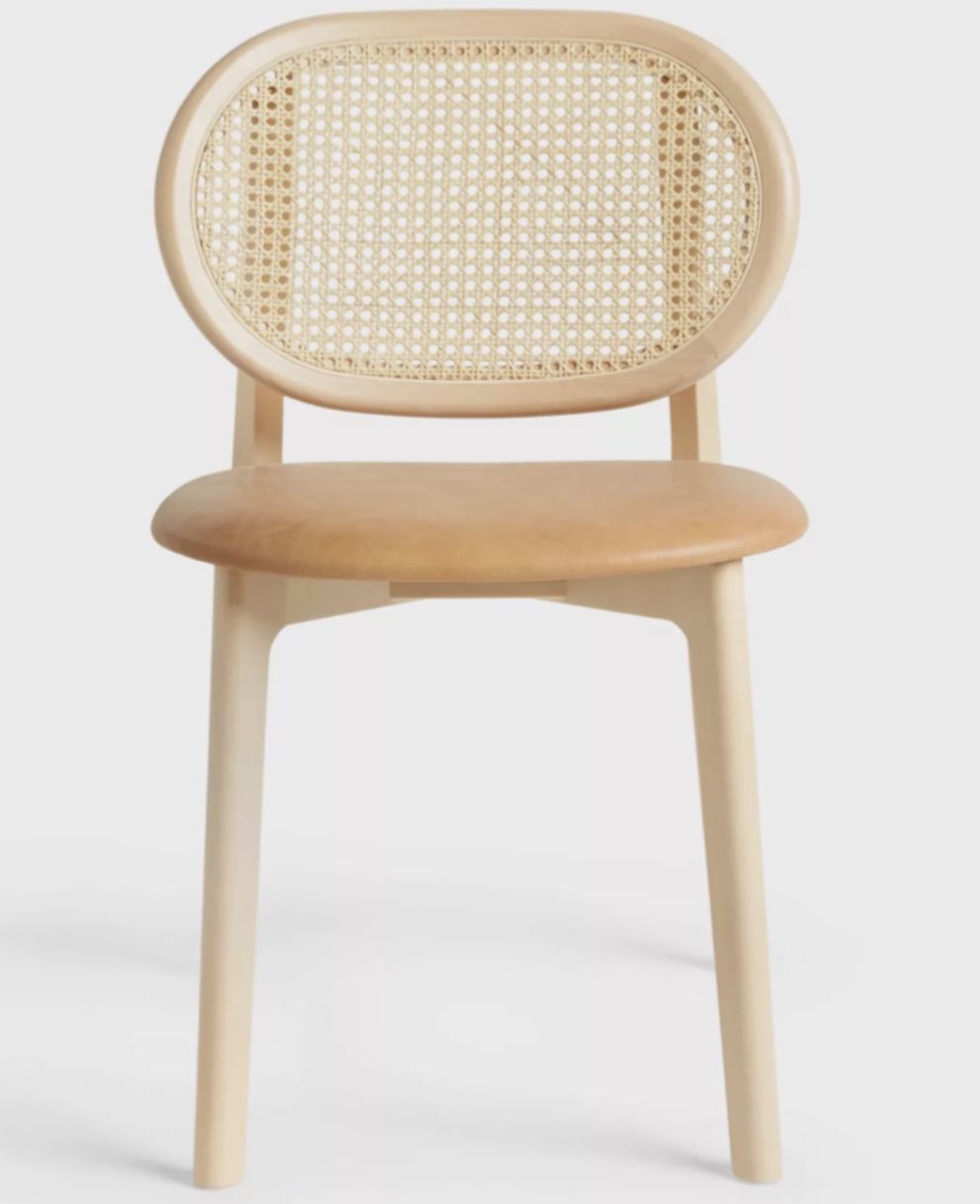 Cane Dining Chair Leather John Lewis Natural Fsc Certified