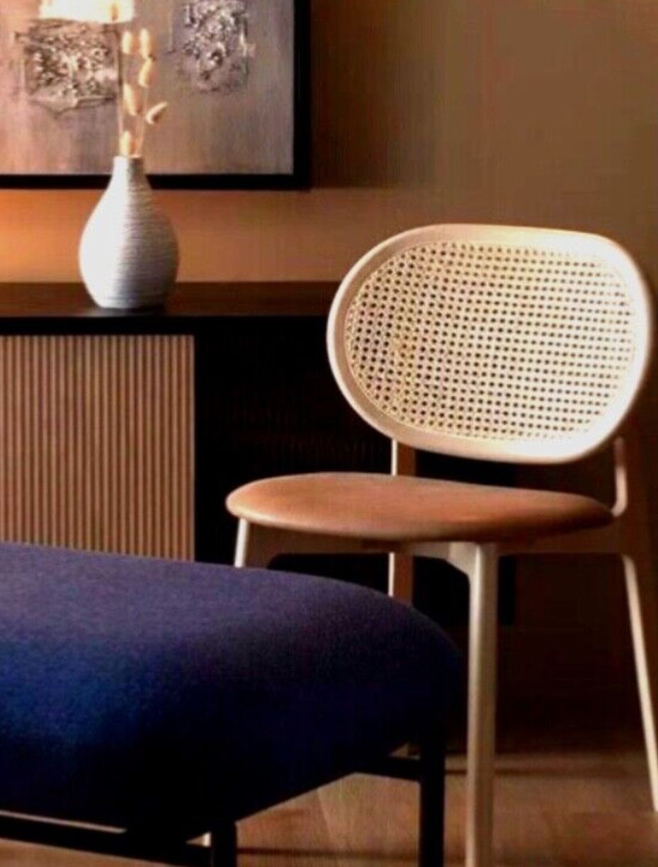 Furniture Cane Dining Chair Leather John Lewis Natural Fsc Certified photo