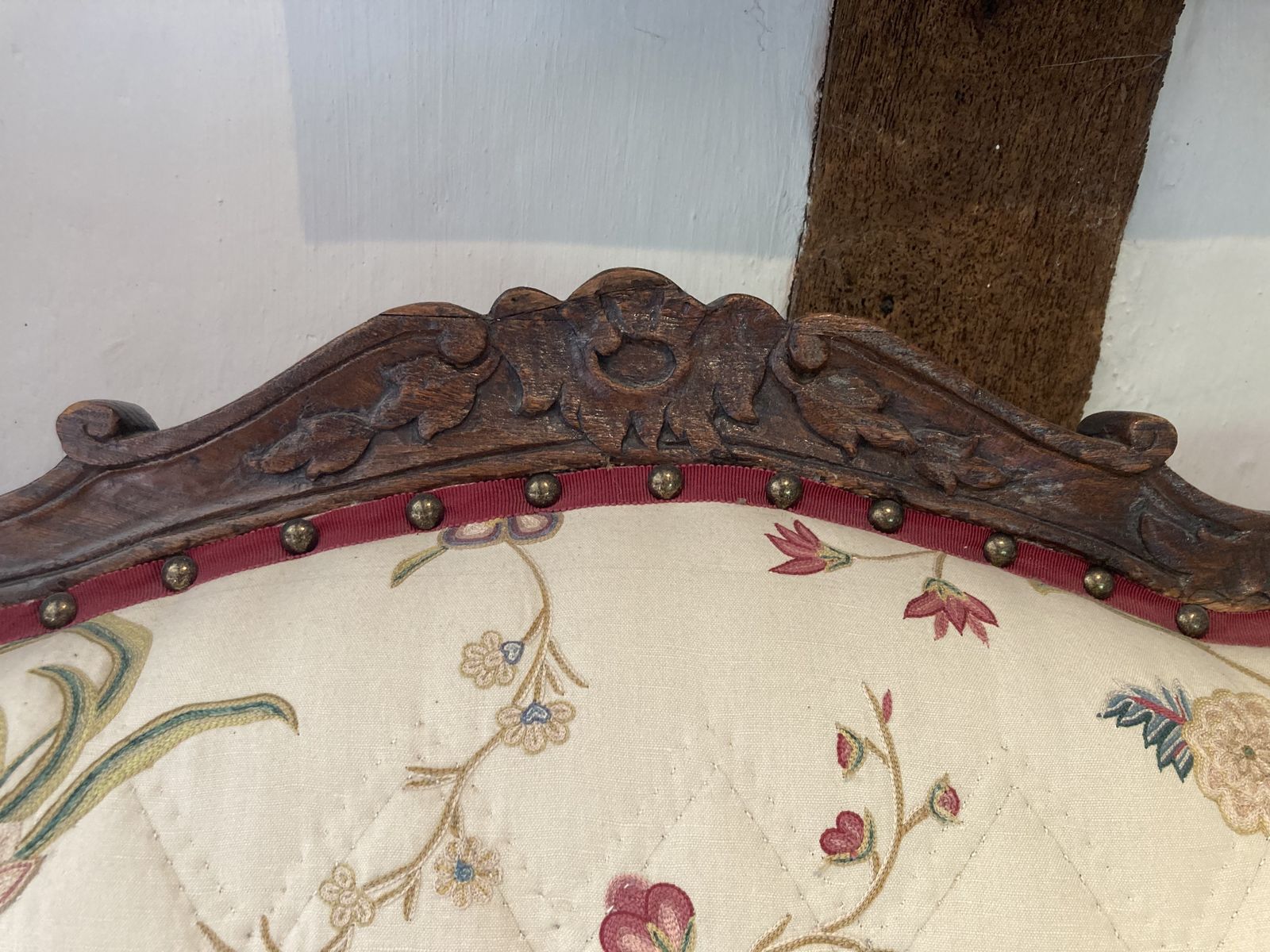 Genuine Louis XV French Provencal Beechwood Sofa, From French Chateau photo vinterior