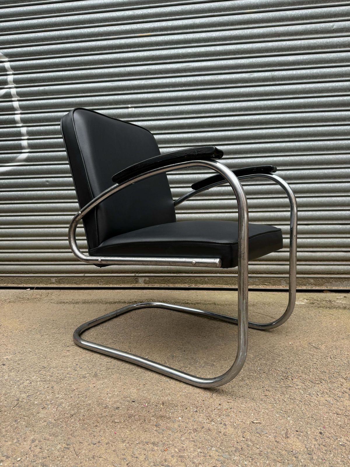 1930s Bauhaus Tubular Steel Arm Chair By Mauser Werke Waldeck Model Rs7 photo 750.0