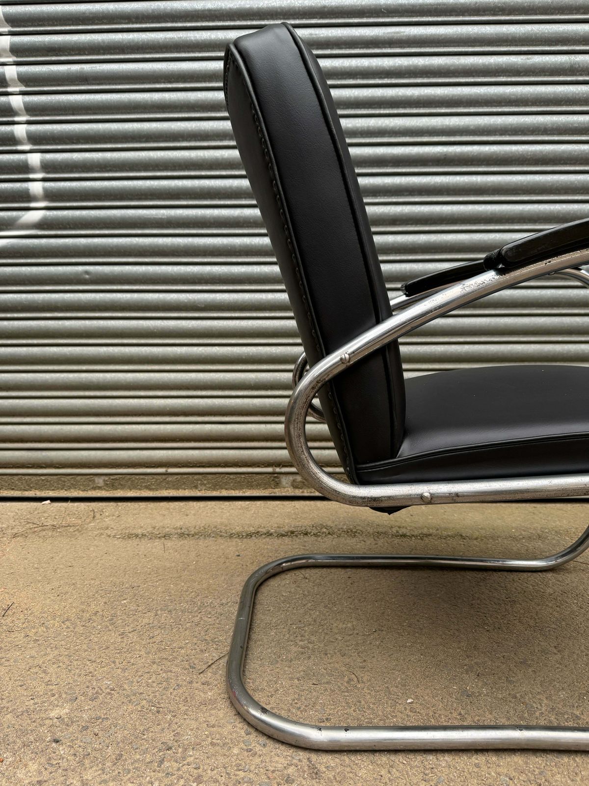 1930s Bauhaus Tubular Steel Arm Chair By Mauser Werke Waldeck Model Rs7 photo vintage
