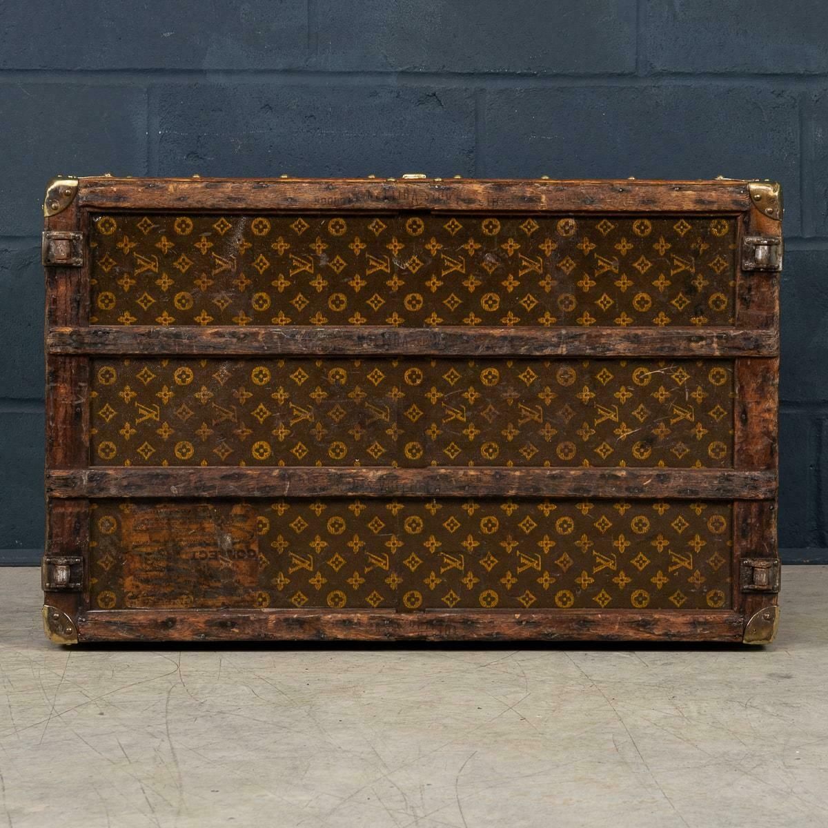 20th Century Louis Vuitton Trunk In Monogram Canvas, Made In France C.1930 photo vinterior