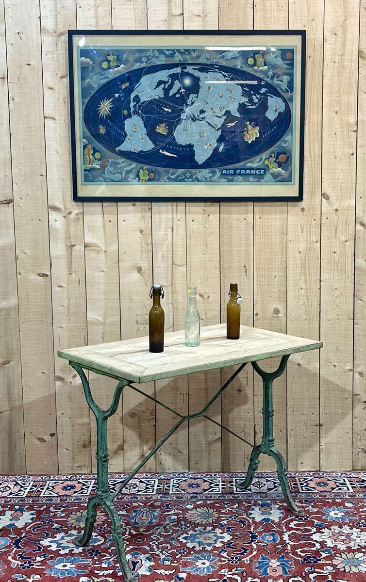 Bistro Table From The Beginning Of The 20th Century photo vintage