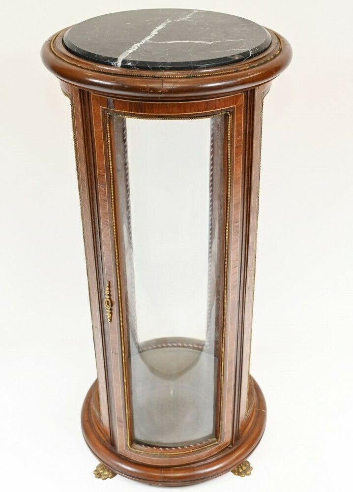 French Display Cabinet Round Empire Bijouterie photo furniture