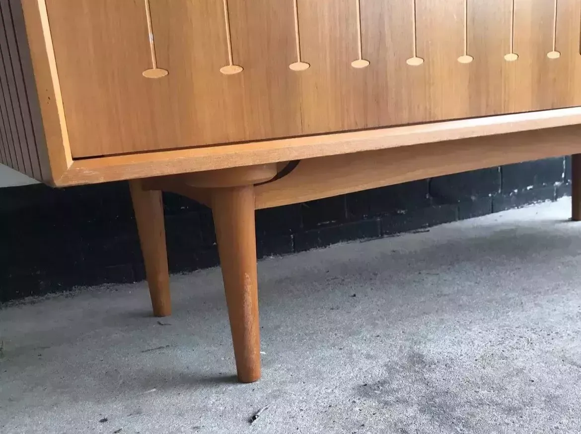 Retro Vintage Sideboard Teak Danish 1950s 60s Heals Rare Design Robin Day Era photo furniture