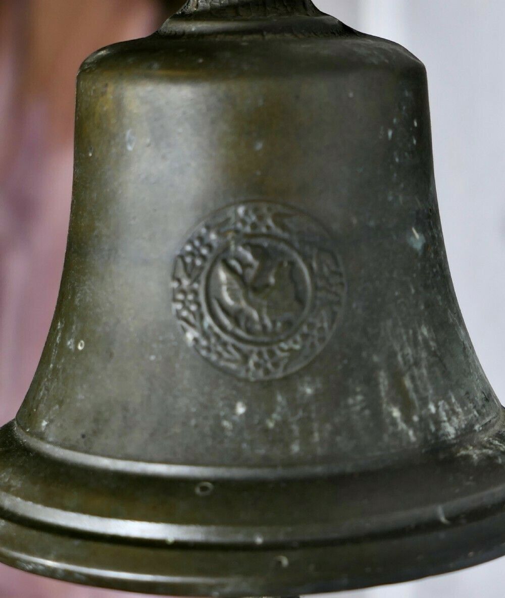 Wall Hanging Bronze Door Bell On An Anchor photo buy