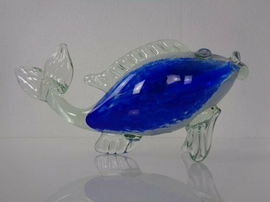 Italian Murano Glass Fish By Fratelli Toso, Italy, 1960s photo Home Decor