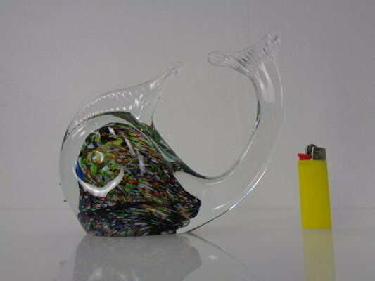 Italian Murano Glass Fish By Fratelli Toso, Italy, 1960s photo vinterior