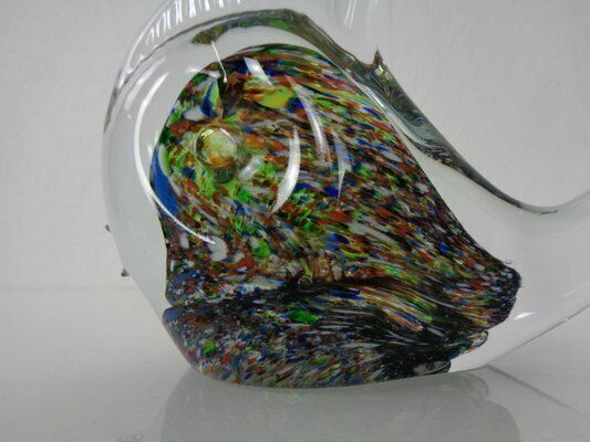 236.0 Italian Murano Glass Fish By Fratelli Toso, Italy, 1960s photo