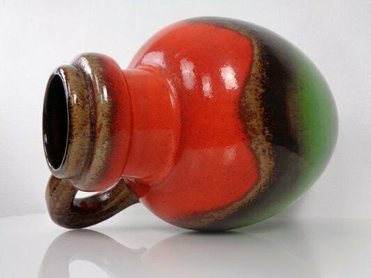 photo buy Large Glazed Pop Art Lava Ceramic 486 48 Vase From Scheurich, Germany, 1970s