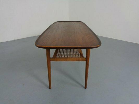 Teak & Oak Coffee Table By Børge Mogensen For Fredericia Stolefabrik, 1950s photo 1518.0