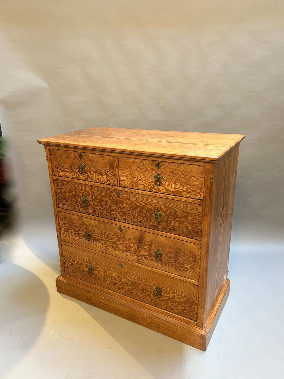 Victorian Oregon Pine Chest Of Drawers