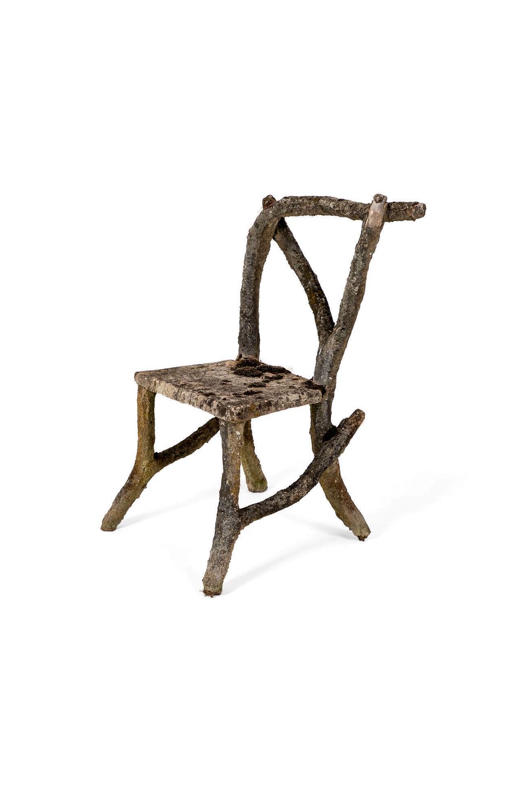 Faux Bois Chairs, 1930s, Vintage photo buy