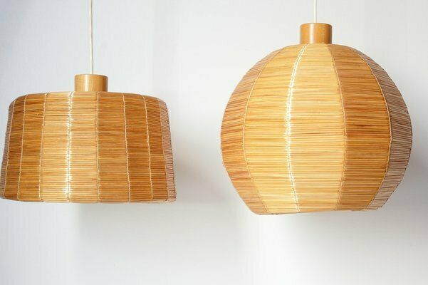 Mid Century Czechoslovakian Pendant Lights By Stanislav Kucera For Uluv, 1970s, Set Of 2 photo Lighting