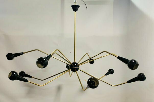 Sputnik Hanging Light, 1960s photo vintage