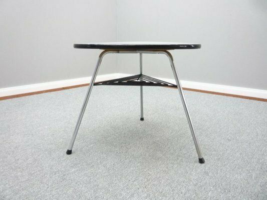 Mid Century Tubular Steel Coffee Table, 1950s photo furniture