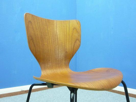 Plywood & Teak Dining Chairs From Mücke & Melder, 1960s, Set Of 2 photo vinterior