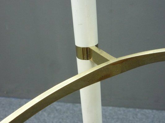Brass And Acrylic Glass Coat Rack From Vereinigte Werkstätten Collection, 1950s photo buy