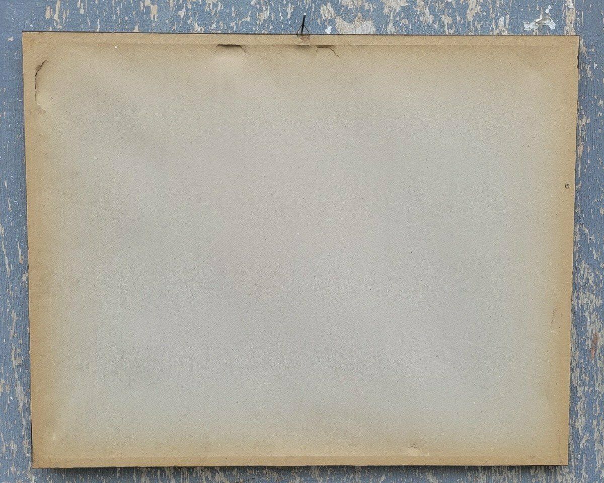 Art G Longhi, Il Genio De La Musica   Cupido, Framed Engraving, 19th Century photo