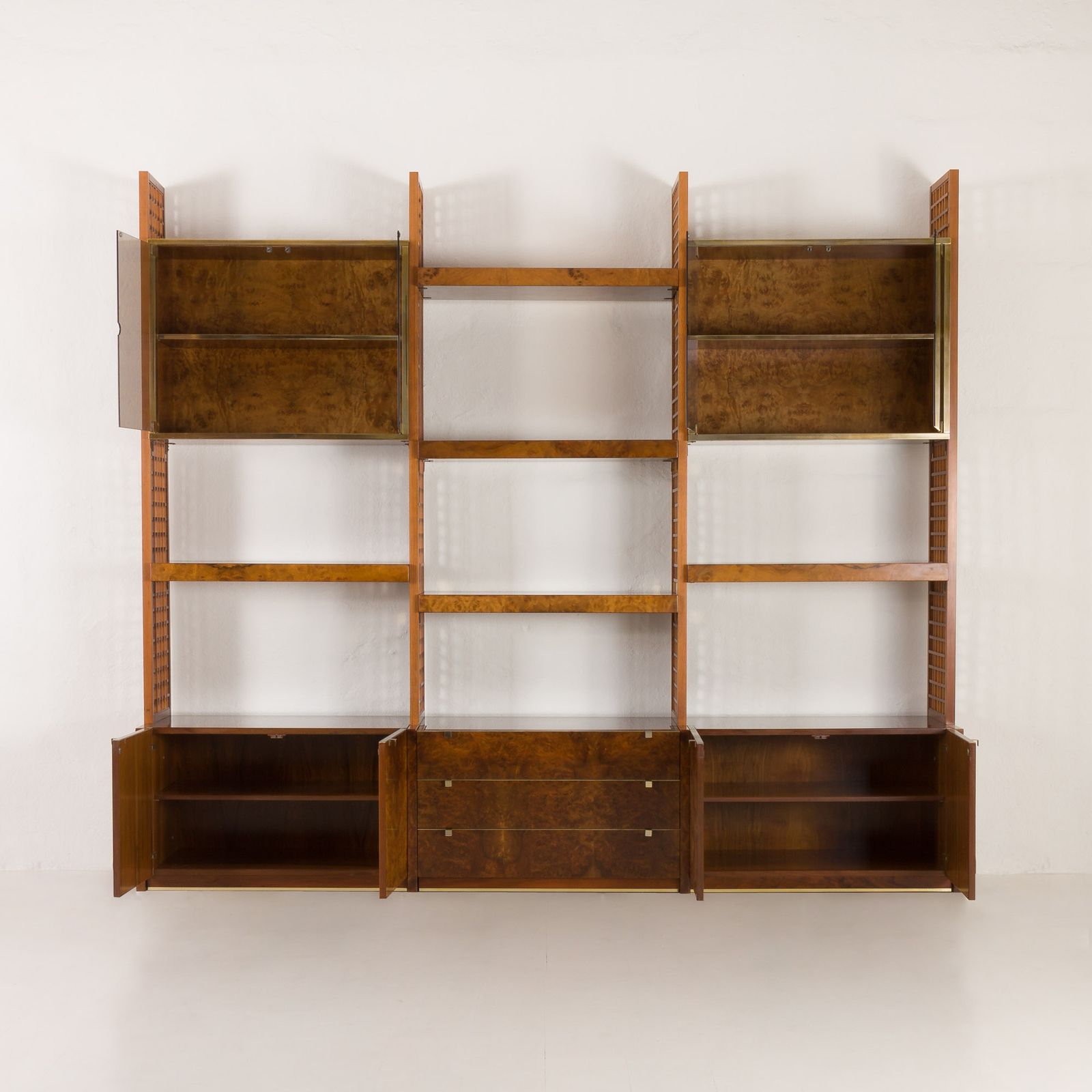 Italian Display Unit Or Room Divider By Gianluigi Gorgoni For Fratelli Turi, 1970s photo vintage