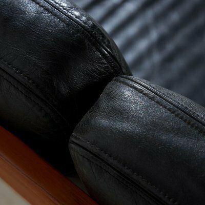 photo vintage Senator Leather Sofa Set By Ole Wanscher For France & Søn, 1960s, Set Of 3