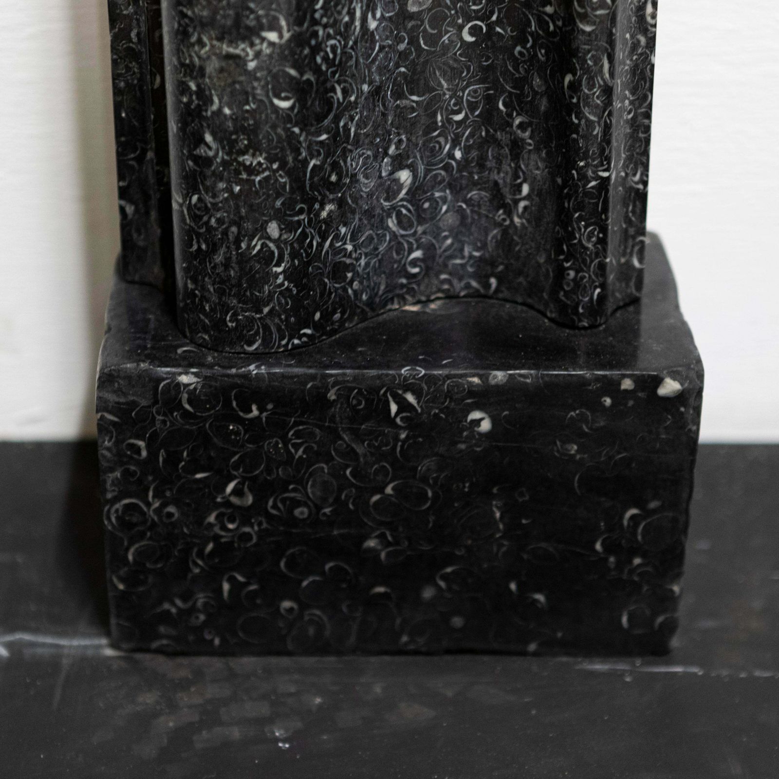 photo for sale Splendid Antique 18th Century Kilkenny Marble Bolection Fireplace Surround
