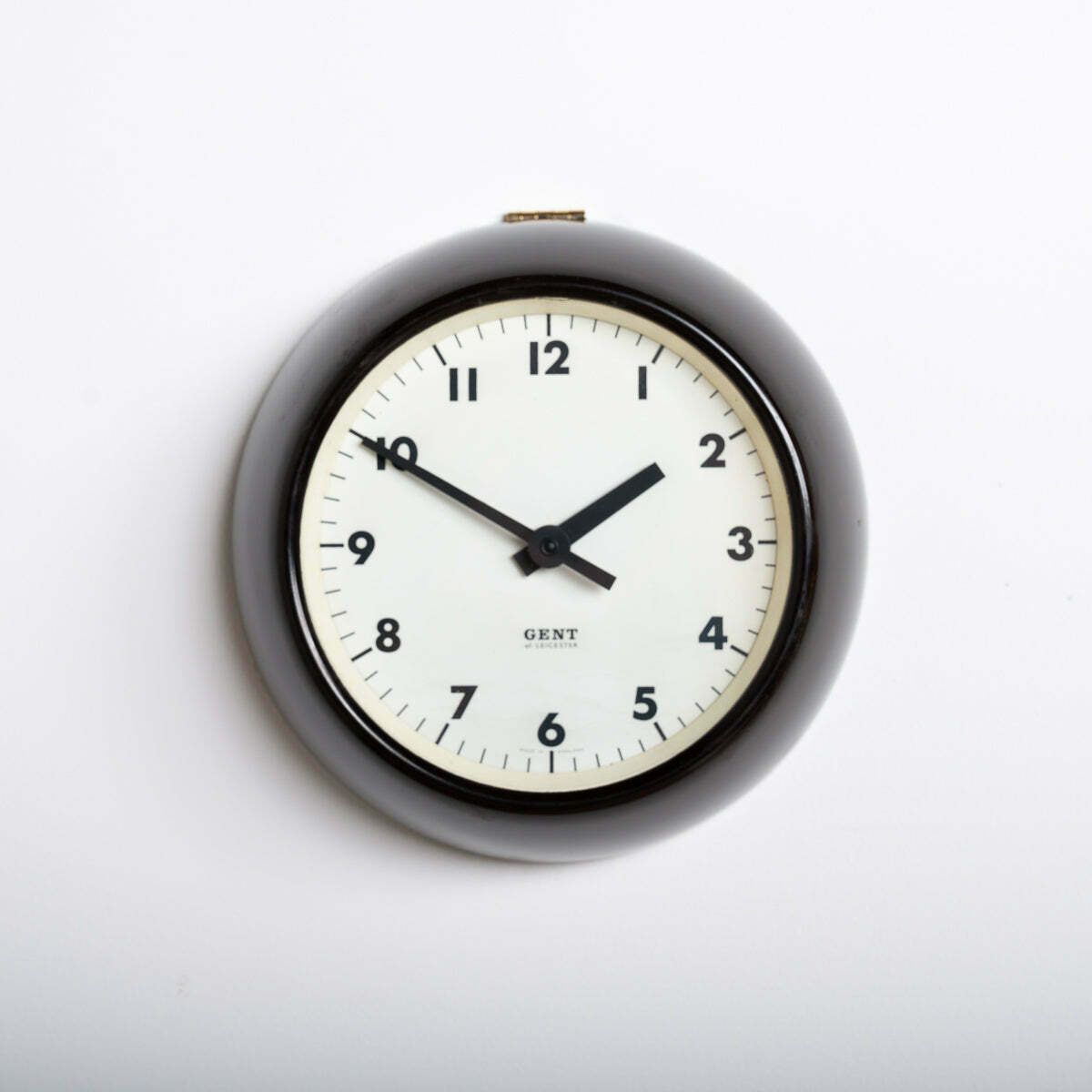 Rare Extra Small Vintage Bakelite Wall Clock By Gent Of Leicester photo Home Decor