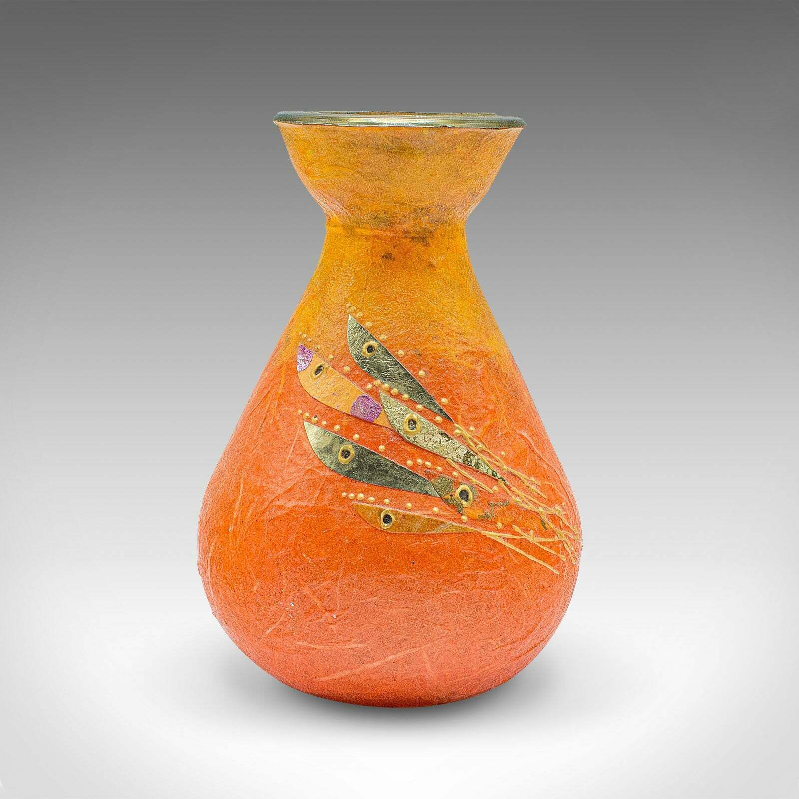 Small Contemporary Candle Stand, English, Art Glass, Votive, Posy Vase, Holder photo furniture