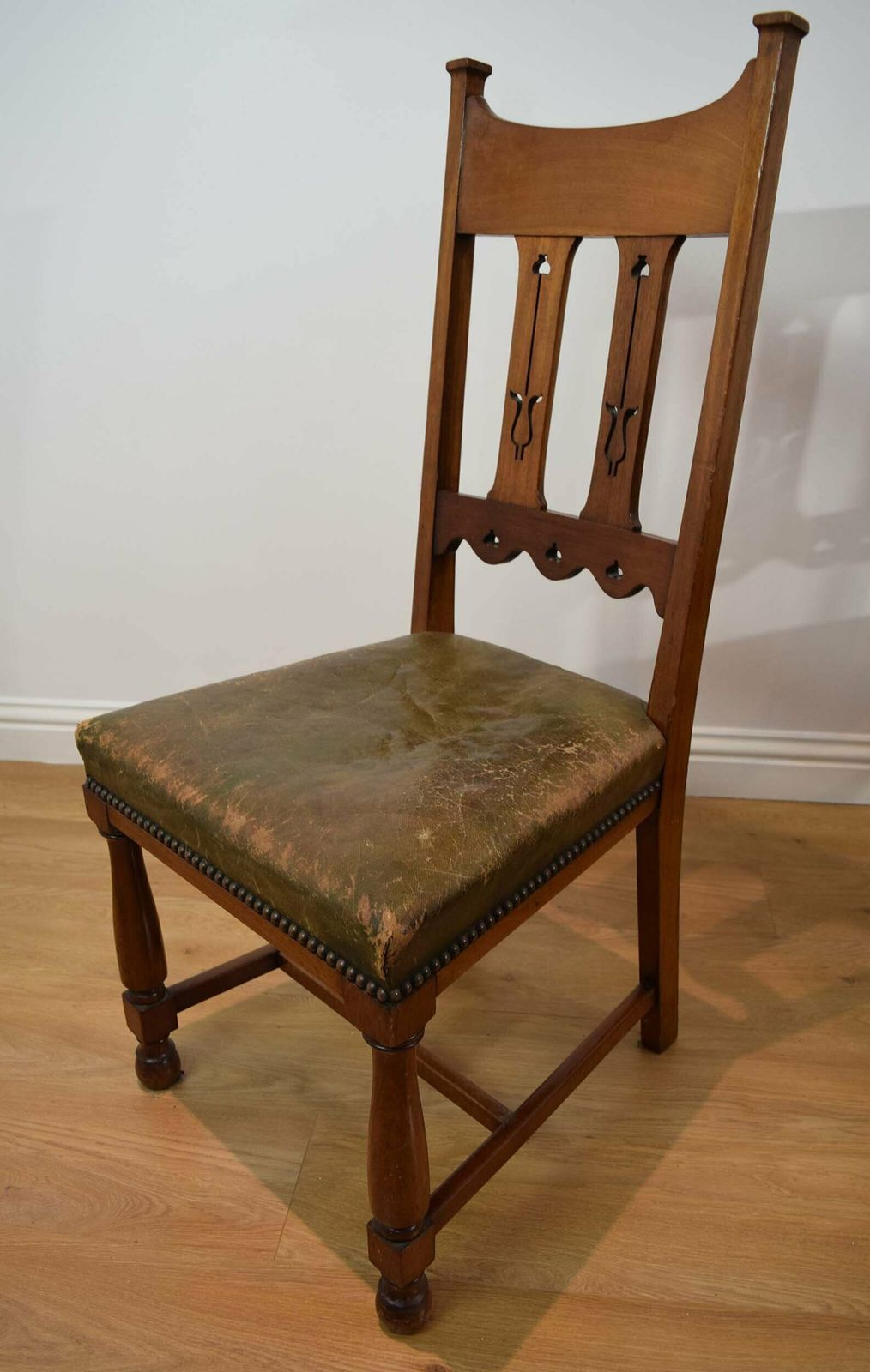 photo for sale Marsh, Jones & Cribb Set Of Six Art Nouveau Dining Chairs