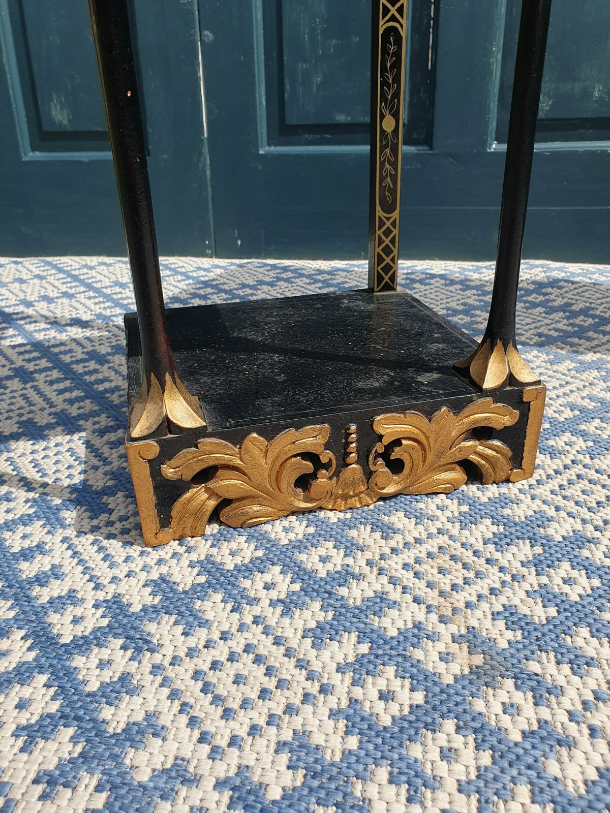photo for sale Chinoiserie Pagoda Style Vintage Shelves