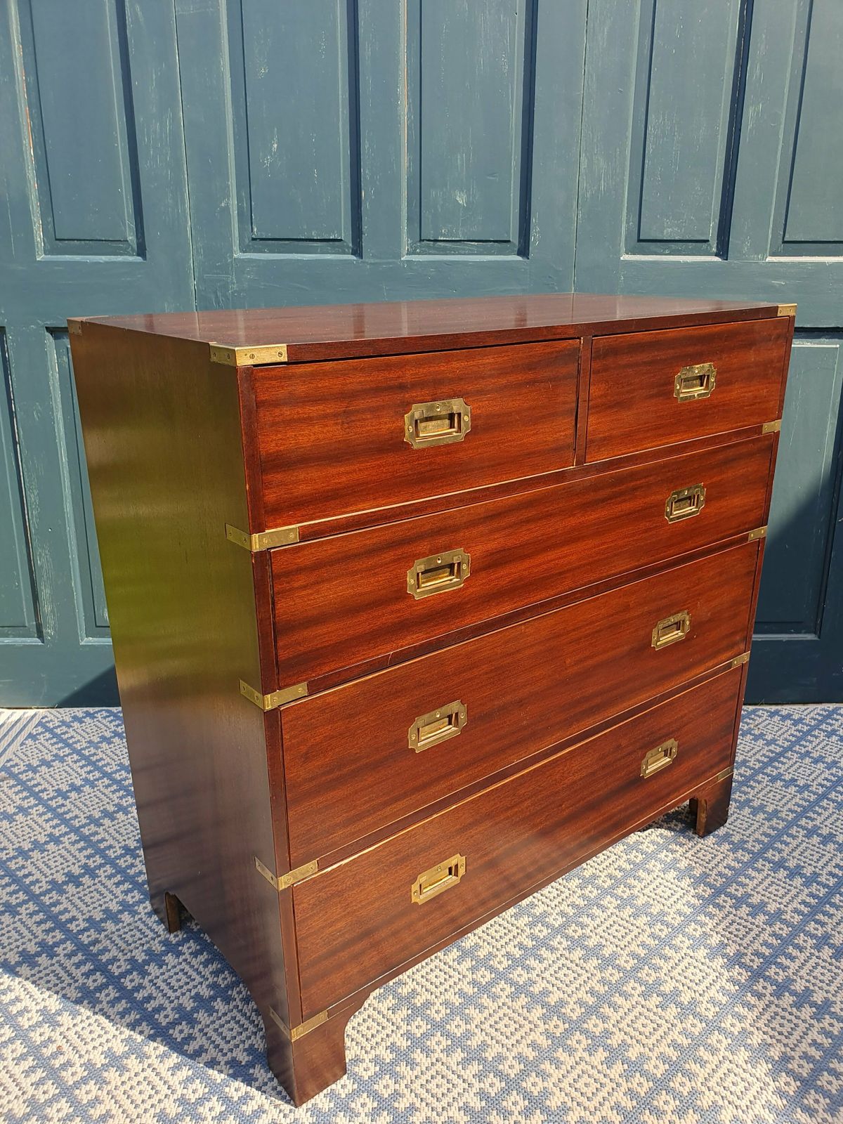 Campaign Chest Of Drawers, Early 20th Century
