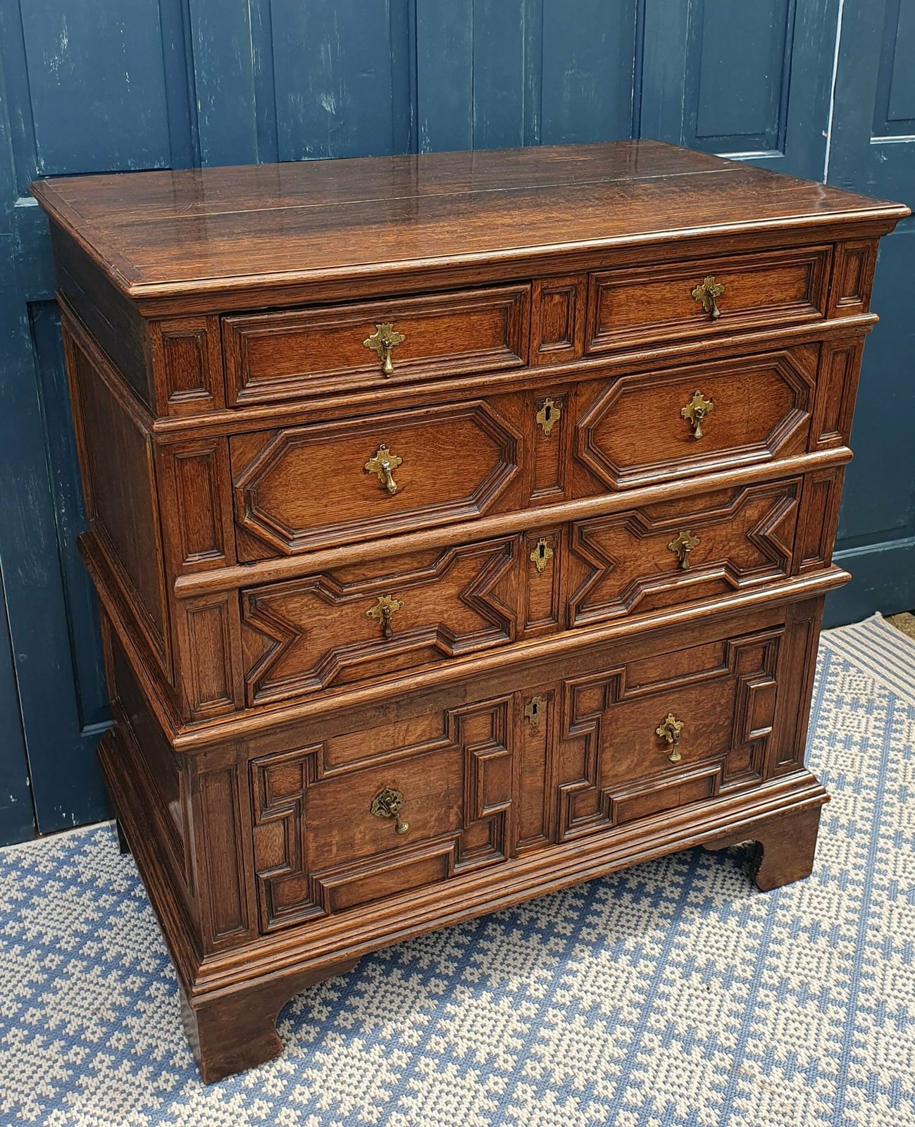 17th Century Oak Chest Of Drawers photo furniture
