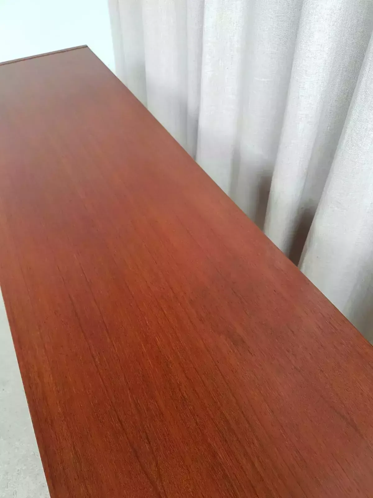 photo furniture Vtg Mid Century Danish Teak Sideboard Credenza Scandi Retro