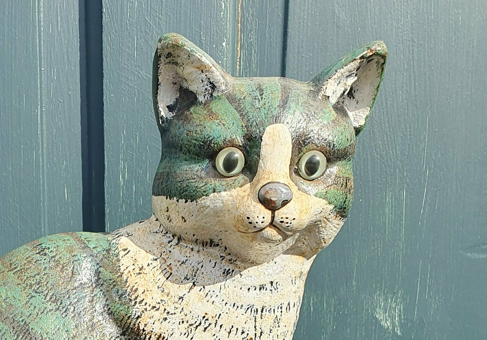 Cast Iron Cat Doorstop photo furniture