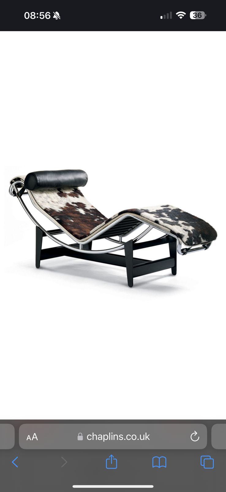 4 Chaise Longue  Le Corbusier, Pierre Jeanneret, Charlotte Perriand