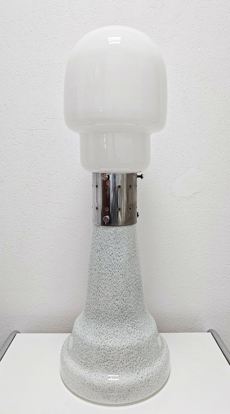 Very Rare Murano Glass "Birillo" Floor Lamp By Carlo Nason For Mazzega // Made In Italy In 1970s photo furniture