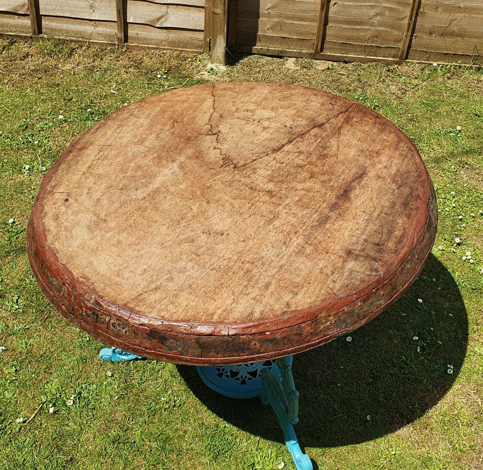 Arts And Crafts Style Garden Table photo vintage