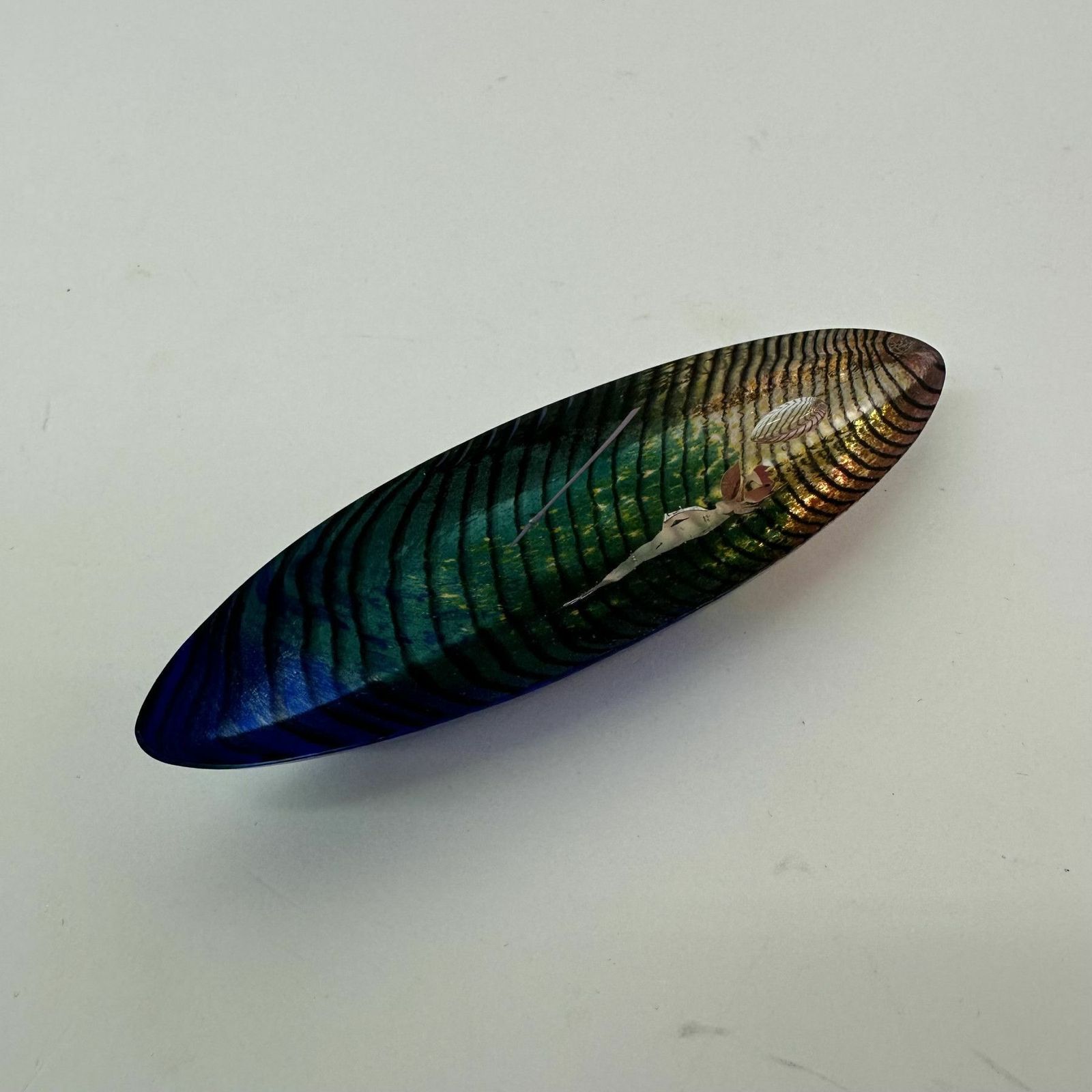 Bertil Vallien For Kosta Boda Glass Boat , 1990’s Sweden photo buy
