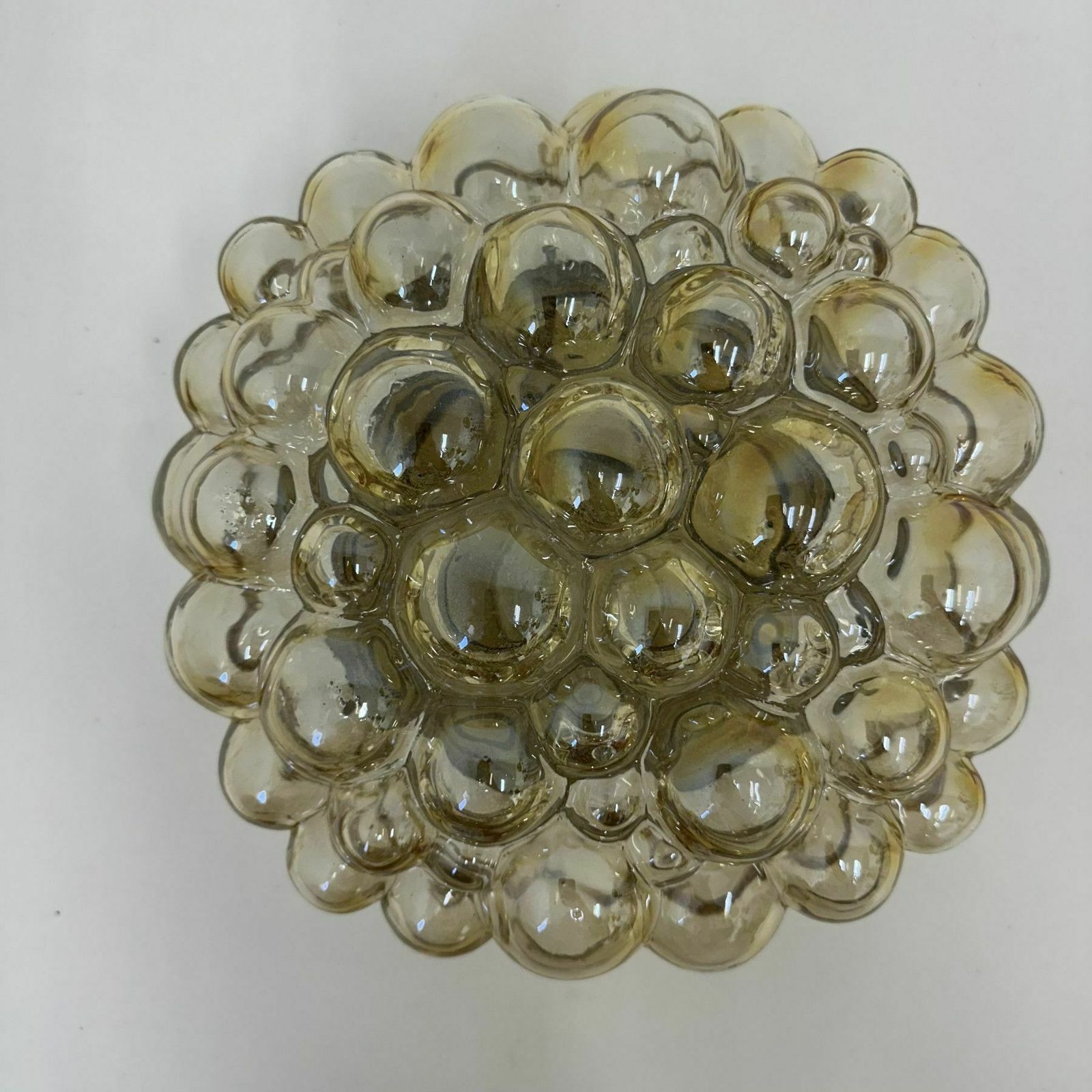 Helena Tynell Bubble Glass Flush Mount Ceiling Lamp, Jaren 1970, Duitsland photo furniture
