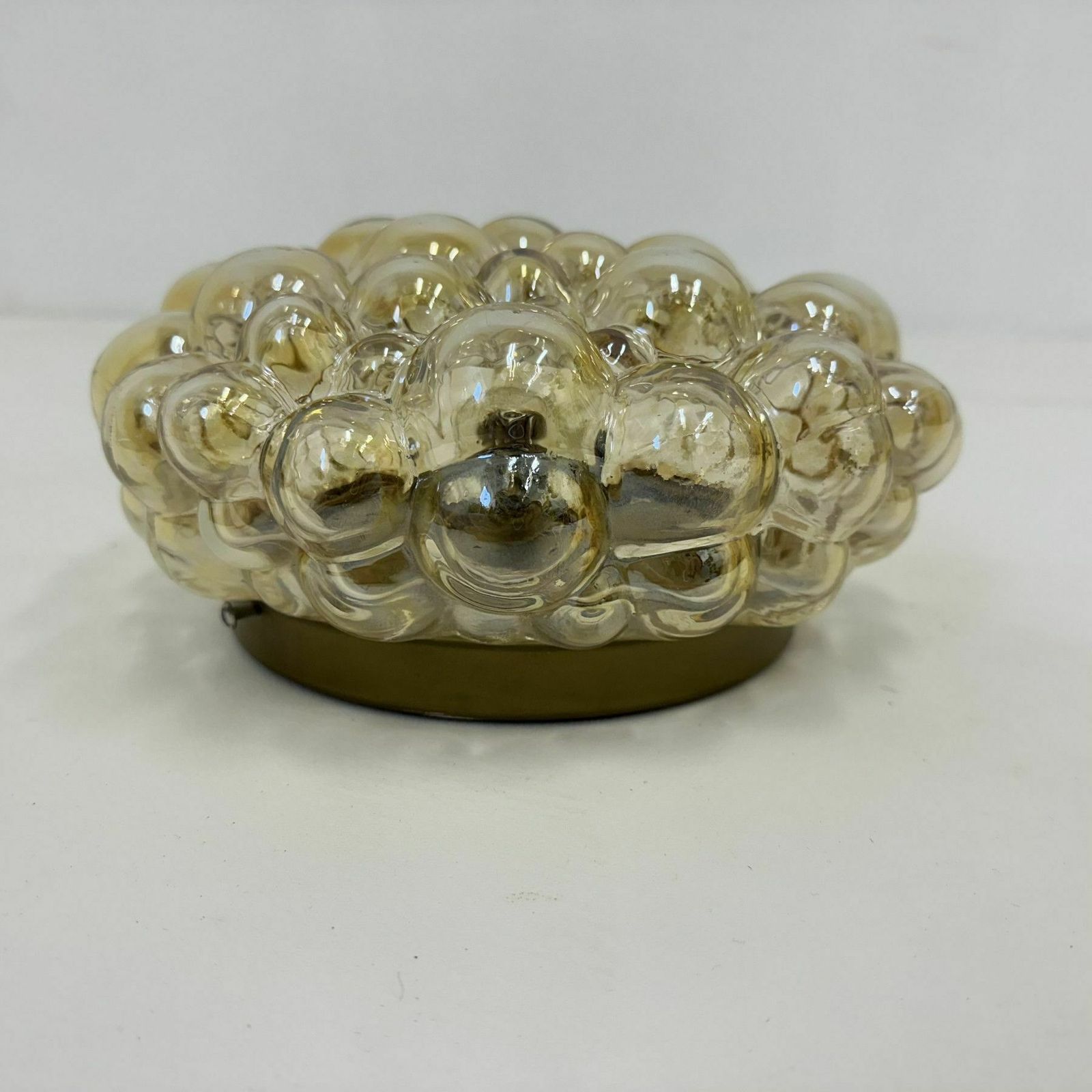 Helena Tynell Bubble Glass Flush Mount Ceiling Lamp, Jaren 1970, Duitsland photo 890.0