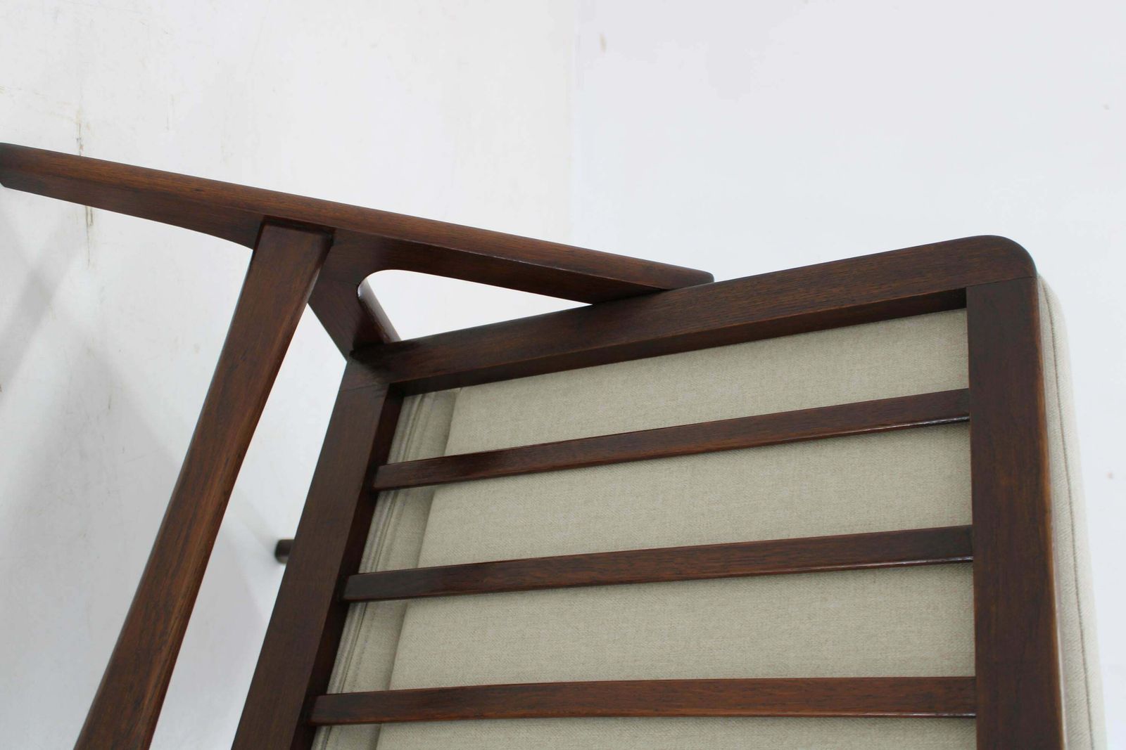 677.0 1960s Danish Armchair, Restored photo