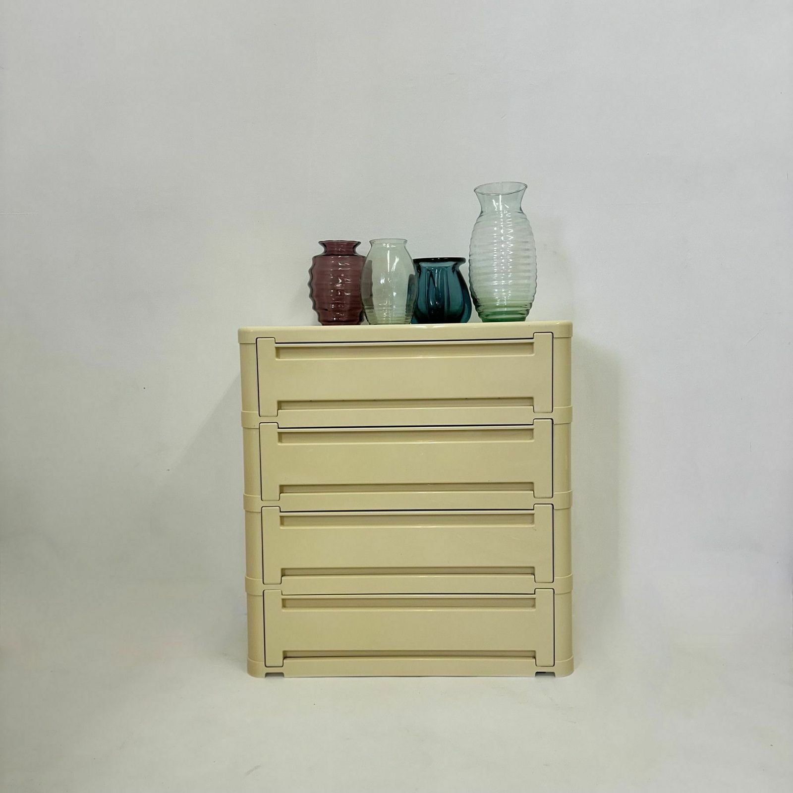 Olaf Von Bohr Voor Kartell Mod. 4963 Ladekast, Italië Jaren 1970